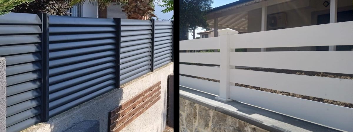 Paslanmaz Alüminyum Çit