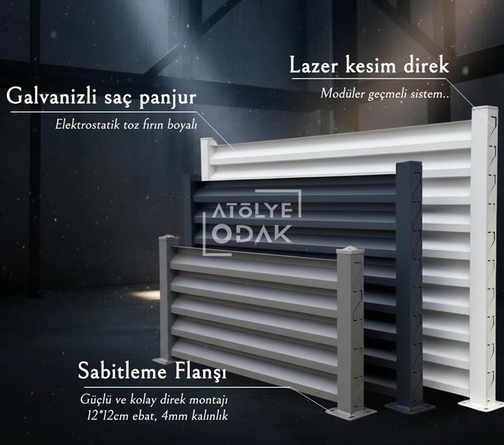 galvanizli panjur cit ozellikleri 720w